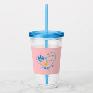 Vaso Acrílico Viajes de crucero