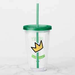 Vaso Acrílico Viajes de novias de nadie
