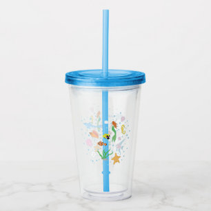 Vaso Acrílico Vida marina