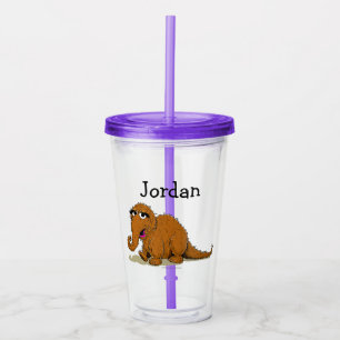 Vaso Acrílico Vintage Snuffleupagus