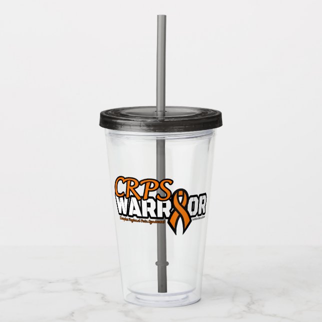 VASO ACRÍLICO WARRIOR...CRPS (Anverso)