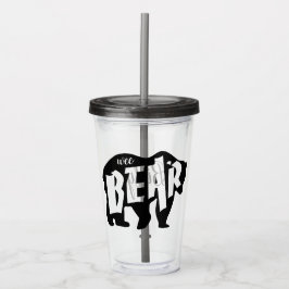 Vaso Acrílico Wee Bear