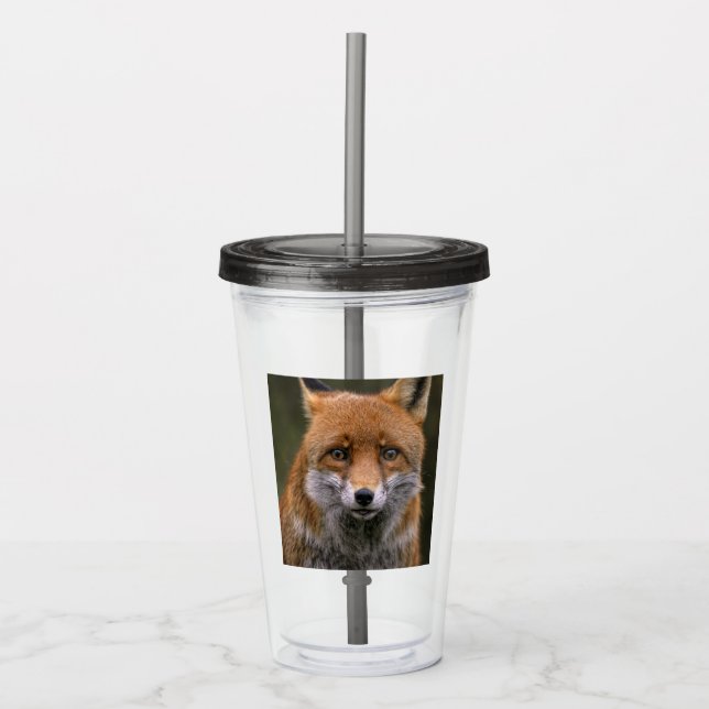 Vaso Acrílico Wilderness Fox (Anverso)