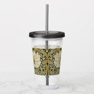 Vaso Acrílico William Morris Pimpernel Vintage Pre-Raphaelite