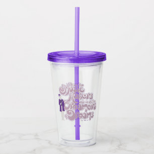 Vaso Acrílico Willy Wonka - Fabricantes de música, soñadores de