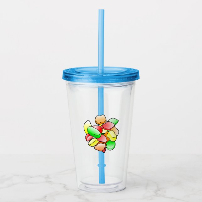 Vaso Acrílico Winegums (Anverso)
