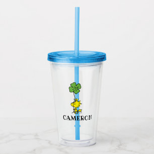 Vaso Acrílico Woodstock cargando Shamrock