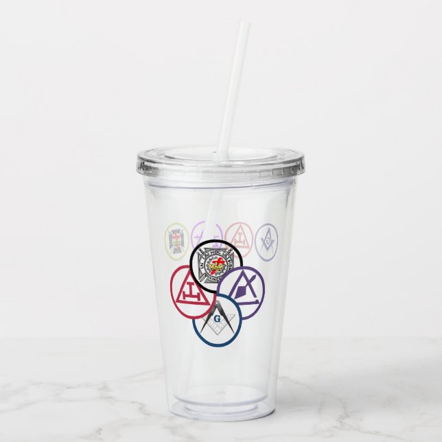 Vaso Acrílico Yorkrite (Reverso)