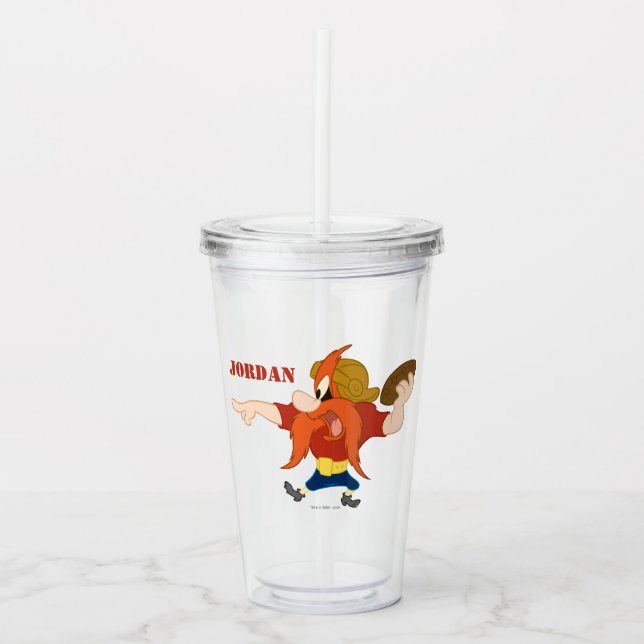 Vaso Acrílico ¡¡¡Yosemite Sam HIKE!!! (Anverso)
