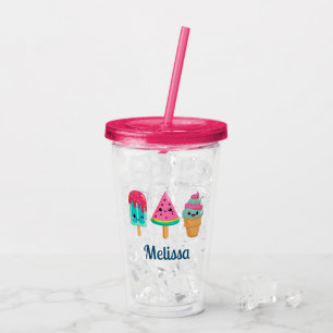 Vaso Acrílico Yummy Ice Cream Triam Summer Vibe
