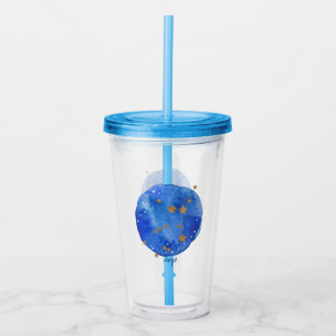 Vaso Acrílico Zodiaco de la constelación del cielo nocturno de