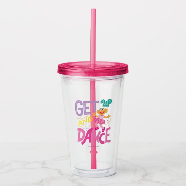 Vaso Acrílico Zoe de baile (Anverso)