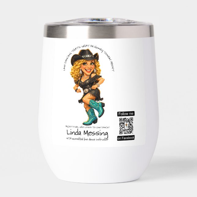 Vaso aislado para vino (Frente)