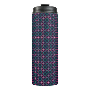 Vaso alto aislado con tapa negra