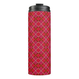 Vaso alto con tapa negra, con un vibrante