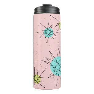 Vaso atómico icónico rosado la termal de
