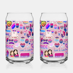 VASO CON FORMA DE LATA 