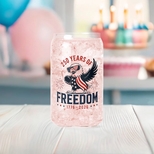 Vaso Con Forma De Lata 250º Aniversario de EE. UU. (Insitu (Baby Shower))