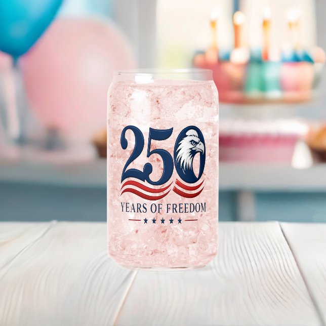 Vaso Con Forma De Lata 250º Aniversario de EE. UU. (Insitu (Baby Shower))