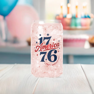 Vaso Con Forma De Lata 250º Aniversario de EE. UU.