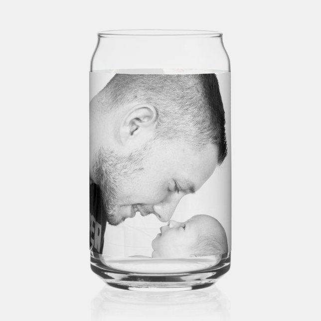 Vaso Con Forma De Lata 2 Photo Custom Double Sided  (Anverso)