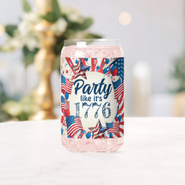 Vaso Con Forma De Lata 4 de julio Fiesta