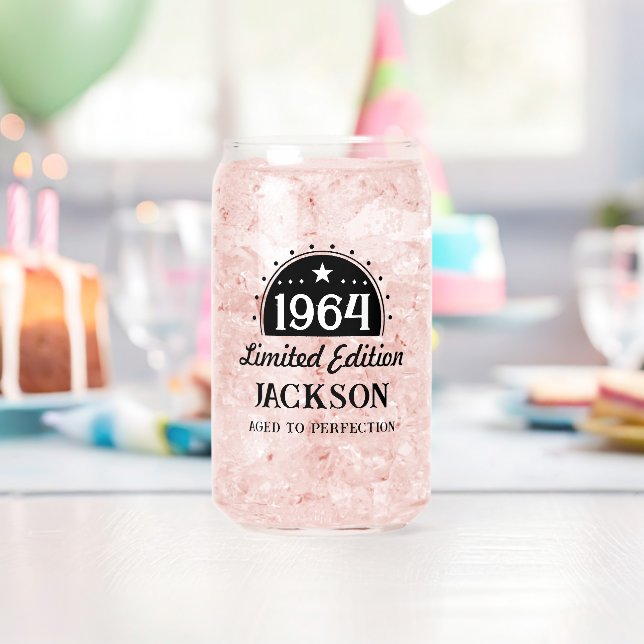 Vaso Con Forma De Lata 60.ª Perfección Limitada de Cumpleaños 1964 (Insitu (Cumpleaños))