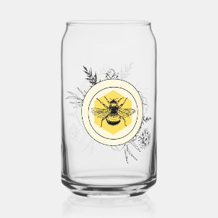Vaso Con Forma De Lata Abeja