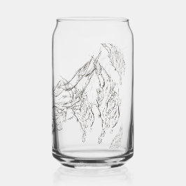 Vaso Con Forma De Lata abstracto