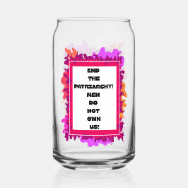 Vaso Con Forma De Lata ¡Acabemos con la paquiriarquía!