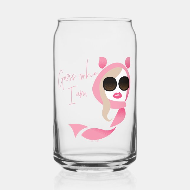Vaso Con Forma De Lata Adivina quién soy - El Lotus blanco (Anverso)