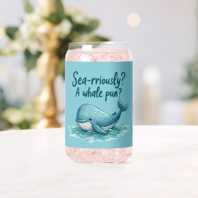 Vaso Con Forma De Lata ¿Adorable "Arritamente marino"? ¿Un bollo de balle (Insitu (Boda))