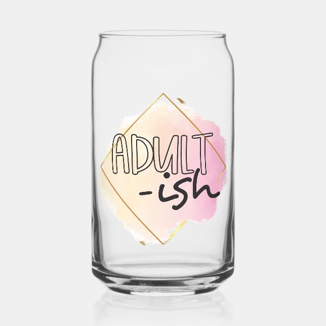 Vaso Con Forma De Lata Adulto-ish (Anverso)