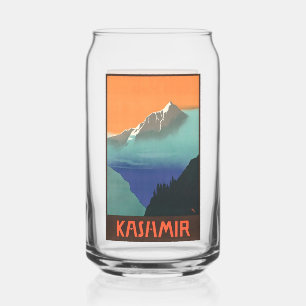 Vaso Con Forma De Lata Afiche de viaje de la India