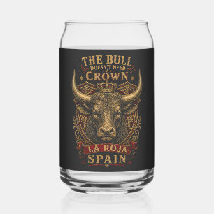 Vaso Con Forma De Lata Aficionado del fútbol España La Roja Toro 