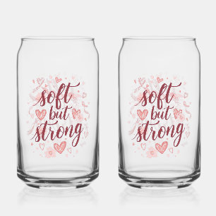 Vaso Con Forma De Lata Afirmación Mental Estética Positiva