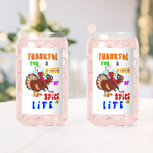 Vaso Con Forma De Lata Agradecimiento Por Un Pílito De Especias En La Vid