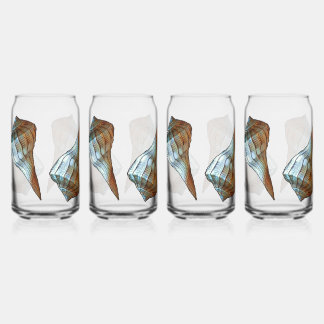 Vaso Con Forma De Lata Aguas marinas