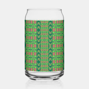 Vaso Con Forma De Lata Alas Florales Surtidas