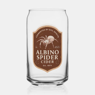Vaso Con Forma De Lata Albino Spider Halloween Party Vintage