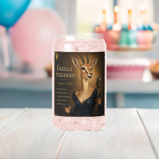 Vaso Con Forma De Lata Álbum de Gazella Fitzgerald: una parodia