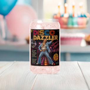 Vaso Con Forma De Lata Álbum Disco Dazzler