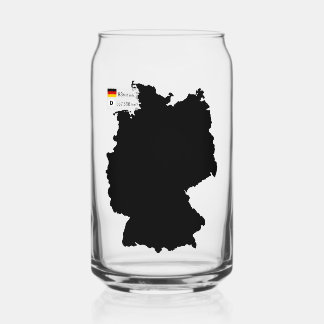 Vaso Con Forma De Lata Alemania
