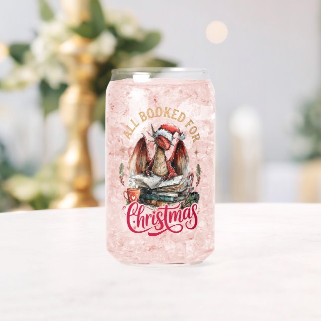 Vaso Con Forma De Lata All Booked for Christmas Dragon  (Insitu (Boda))