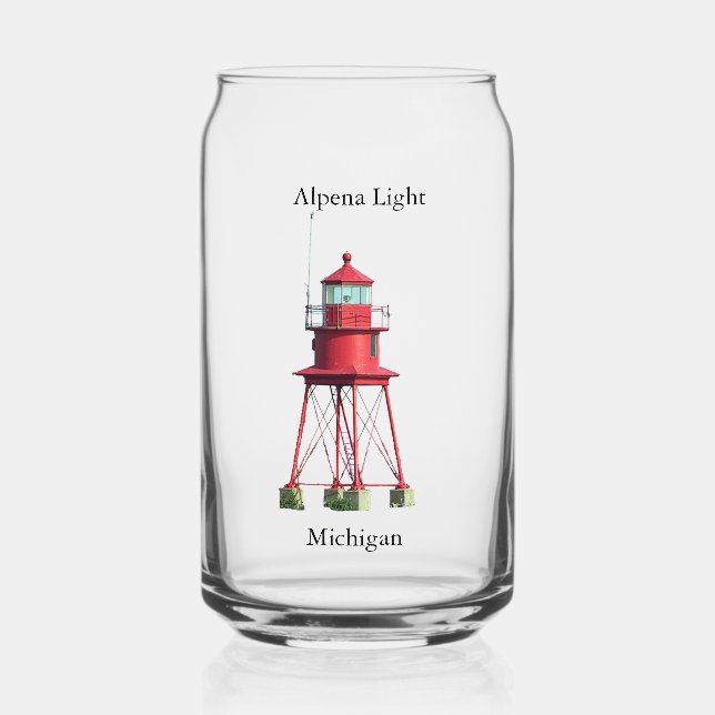 Vaso Con Forma De Lata Alpena Light puede vidrio (Anverso)