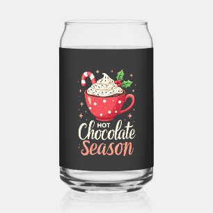 Vaso Con Forma De Lata Amantes de los Navidades de la temporada de chocol