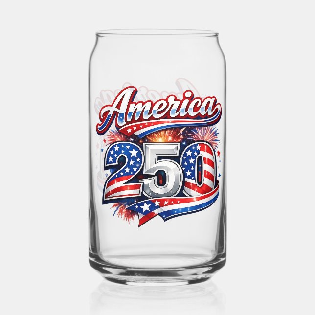 Vaso Con Forma De Lata America 250 (Reverso )