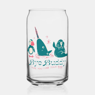 Vaso Con Forma De Lata Amigos Animales - Adiós, Buddy, espero que encuent