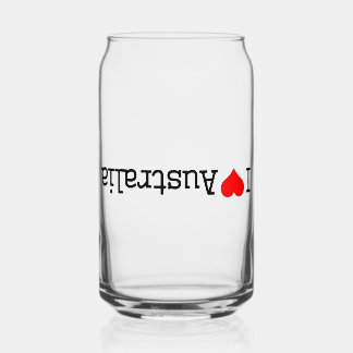 Vaso Con Forma De Lata Amo Australia