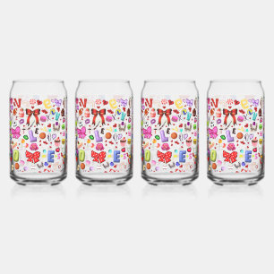 Vaso Con Forma De Lata Amor